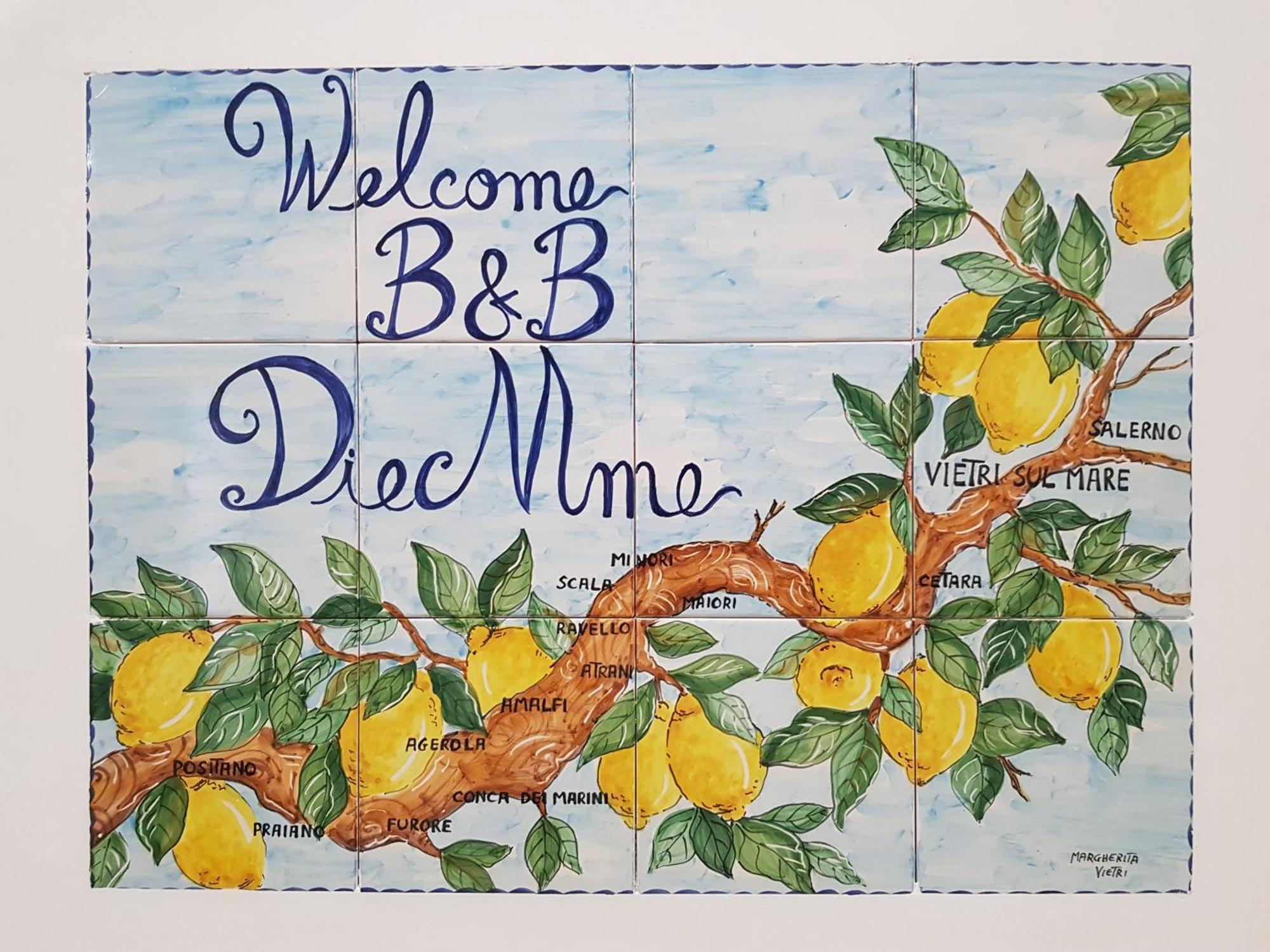 B&B Diemme Amalfi Coast Vietri sul Mare Exterior photo